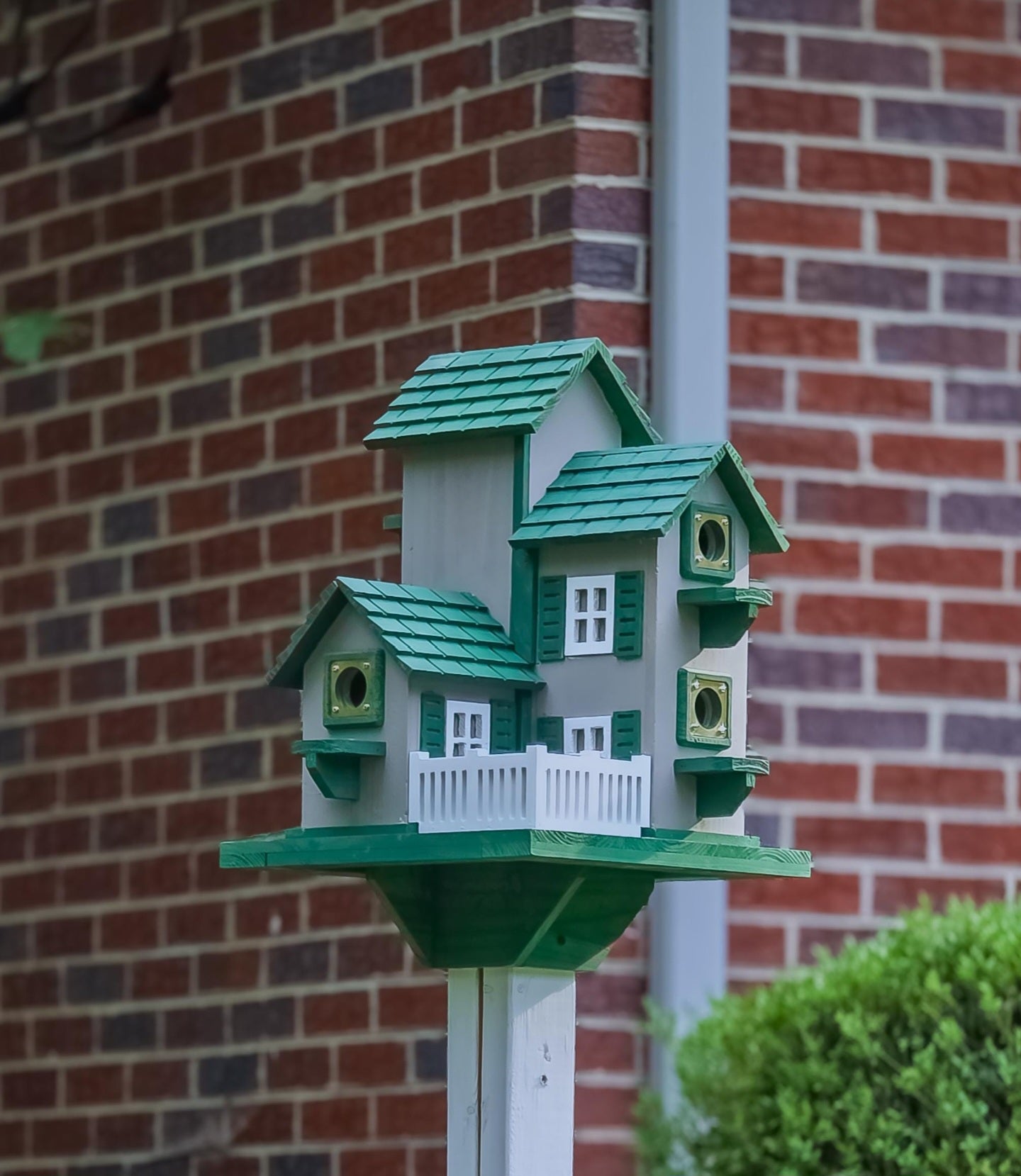 20" Custom Two Story Birdhouse ~ Custom ~ Handmade ~ Functional ~ Outdoor Garden Decor ~ Farmhouse ~ Gifts for Mom and Dad ~ Home Decor